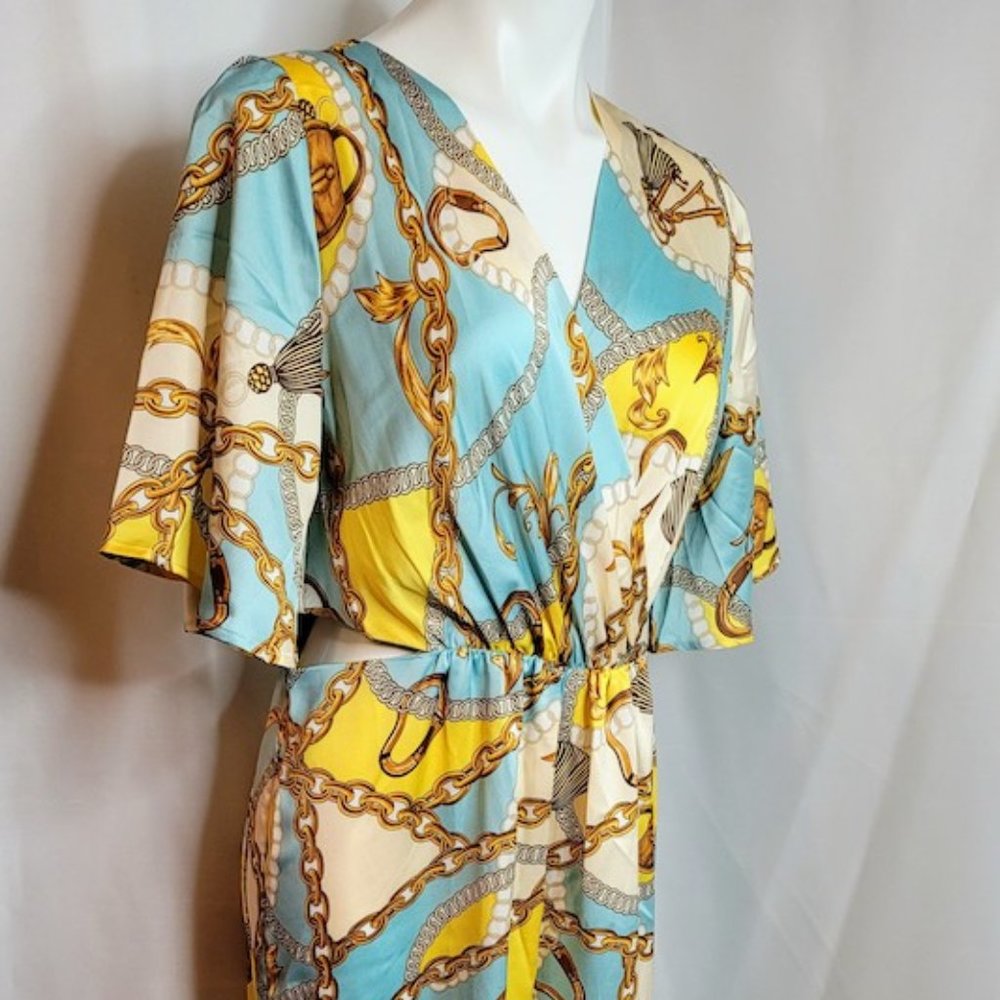 Jumpsuit, Silk blend, Designer Look